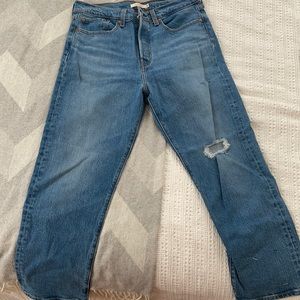 Levi’s wedgie straight jeans
